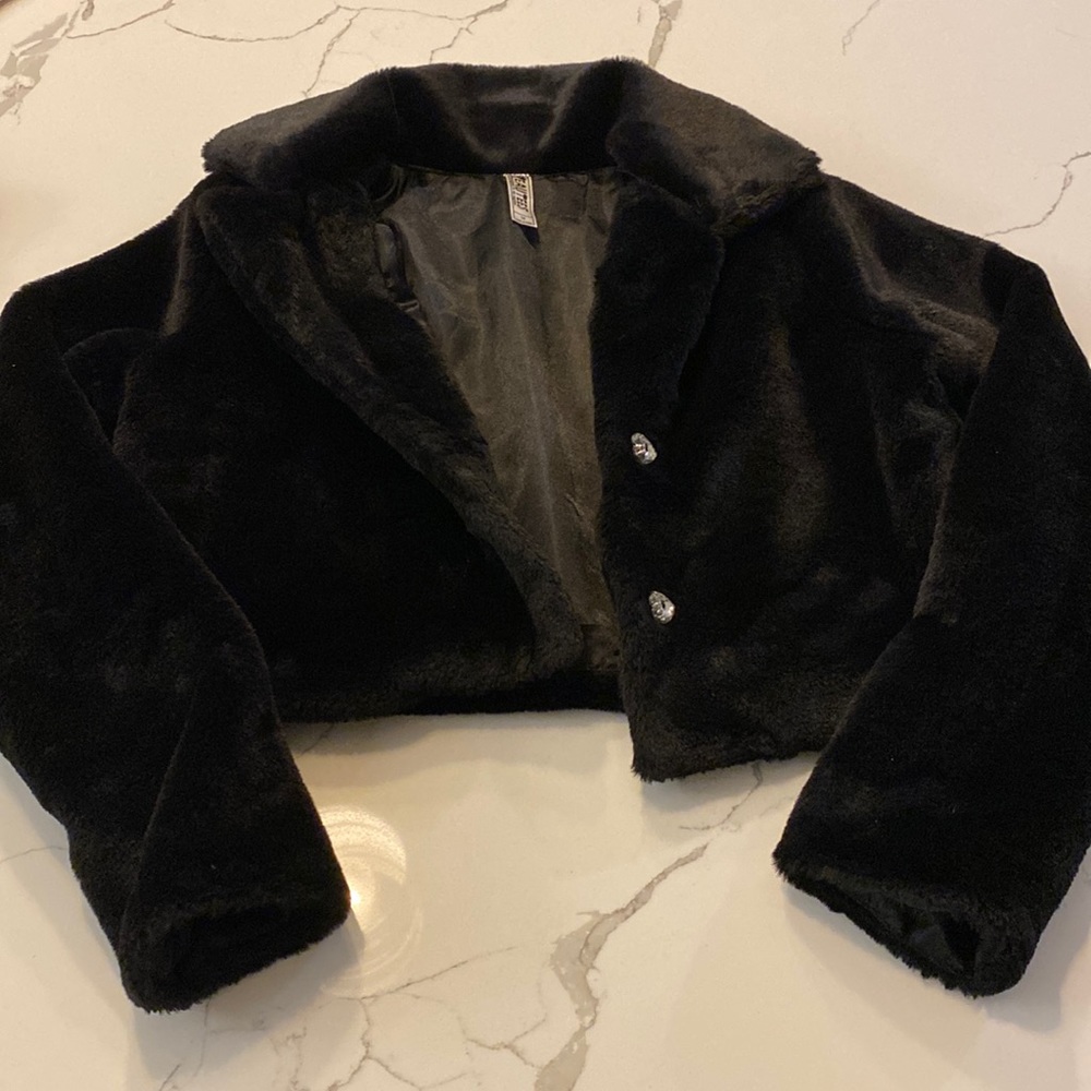 Beautees faux fur jacket
